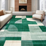 Fresh Green and Cream Swirl Design(Green)