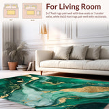 Contemporary Swirl Elegance(Green)