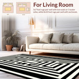 Elegant Geometric Patterned Accent(White)
