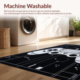 Edgy Monochrome Game Design(Black)