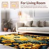 Stylish Retro Sunflower Theme(Yellow)