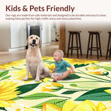 Charming Floral Sunburst Aesthetic(Yellow)