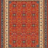 Lively Rustic Symmetrical(Red)