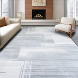 Ultra Soft Area Rug, Non Slip, Stain Resistant, Washable Area Rugs for Living Room, Bedroom, Sleek Neutral Shaggy Elegance(Gray)