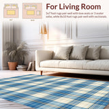 Classic Windowpane Chic Design(Beige)