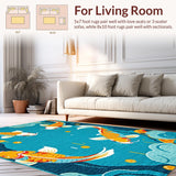 Joyful Coastal Vibe Bath Decor(Blue)