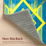 Elegant Modern Symmetrical Design(Blue)