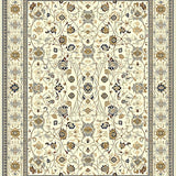 Ultra Soft Area Rug, Non Slip, Stain Resistant, Washable Area Rugs for Living Room, Bedroom, Natural Woven Wicker Cream(Beige)