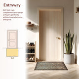 Ultra Soft Area Rug, Non Slip, Stain Resistant, Washable Area Rugs for Living Room, Bedroom, Unique Bold Animal Style(Beige)