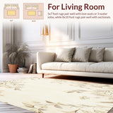 Artistic Kitchen Beige Runner Modern Style(Beige)