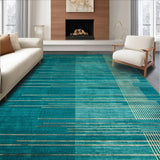 Dynamic Contemporary Linear Motif(Blue)