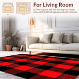 Whimsical Plaid Design Element(Red)