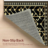 Elegant Crisscross Shell Ornamentation(Black)
