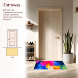 Eclectic Bright Palette Arrangement(Blue)