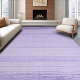 Ultra Soft Area Rug, Non Slip, Stain Resistant, Washable Area Rugs for Living Room, Bedroom, Calming Subtle Shag Design(Purple)