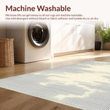 Ultra Soft Area Rug, Non Slip, Stain Resistant, Washable Area Rugs for Living Room, Bedroom, Timeless Classic Animal Design Elements(Beige)