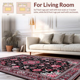 Contemporary Abstract Bloom Style(Black)