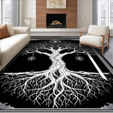 Rustic Earthy Tree Design(Black)