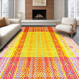 Dynamic Multi colored Circular Design(Red)