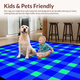 Charming Farmhouse Plaid Style(Blue)