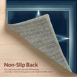 Contemporary Round Patterned Aesthetic(Blue)