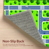 Bright Multicolor Pathway Scene(Green)