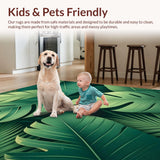 Charming Palm Leaf Motif(Green)