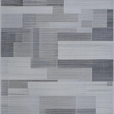 Ultra Soft Area Rug, Non Slip, Stain Resistant, Washable Area Rugs for Living Room, Bedroom, Stylish Contemporary Bubble Design(Gray)
