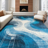Chic Multi Tonal Textural Design(Blue)