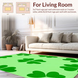 Charming Green Clover Aesthetic(Green)