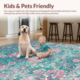 Eclectic Green Medallion Style(Green)