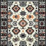 Chic Tribal Tiled Composition(Gray)