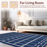 Cozy Textured Geometric Aesthetic(Blue)