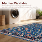Chic Modern Abstract Floral Fusion(Blue)