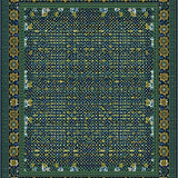Ultra Soft Area Rug, Non Slip, Stain Resistant, Washable Area Rugs for Living Room, Bedroom, Abstract Design Area(Blue)