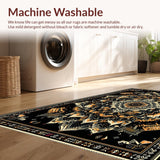 Elegant Abstract Circular Motif(Black)