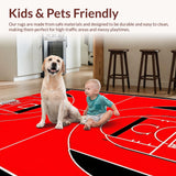 Contemporary Athletic Print Design(Red)