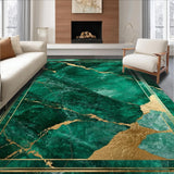 Vibrant Green and Gold Fusion(Green)