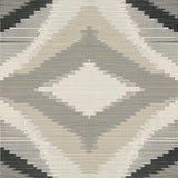 Ultra Soft Area Rug, Non Slip, Stain Resistant, Washable Area Rugs for Living Room, Bedroom, Stylish Abstract Tilework Composition(Gray)