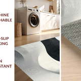 Chic Black and White Motif(Black)