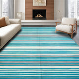 Chic Modern Geometric Blend(Blue)