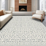 Classic Modernist Trellis Visual(Gray)