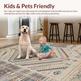 Artful Brown and White Trellis(Gray)