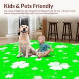 Festive Green Shamrock Aesthetic(Green)