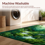 Elegant Abstract Forest Green(Green)