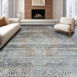 Chic Distressed Floral Aesthetic(Gray)