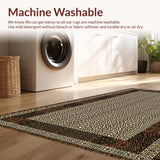 Contemporary Artistic Leopard Flourish(Beige)