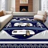 Whimsical Rustic Camping Aesthetic(Blue)