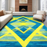 Elegant Modern Symmetrical Design(Blue)