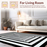 Chic Black and White Optical(Black)